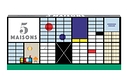 5 houses
