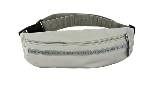 Authentic Louis Vuitton Fondation Exclusive Shoulder Tote Bag Canvas White  3851C