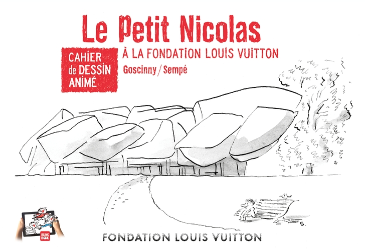Cahier de Dessin Animé - Le Petit Nicolas à La Fondation Louis Vuitton