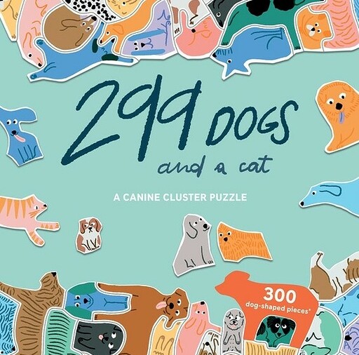 299 Dogs (and a cat) Puzzle