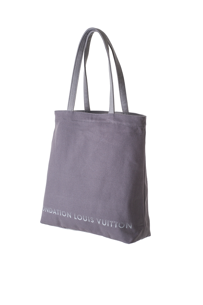 Louis Vuitton Foundation Tote (Authentic New) Cloth Shoulder Bag Beige  Weekend