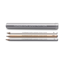 Aluminum Pencil Case - 3 pencils