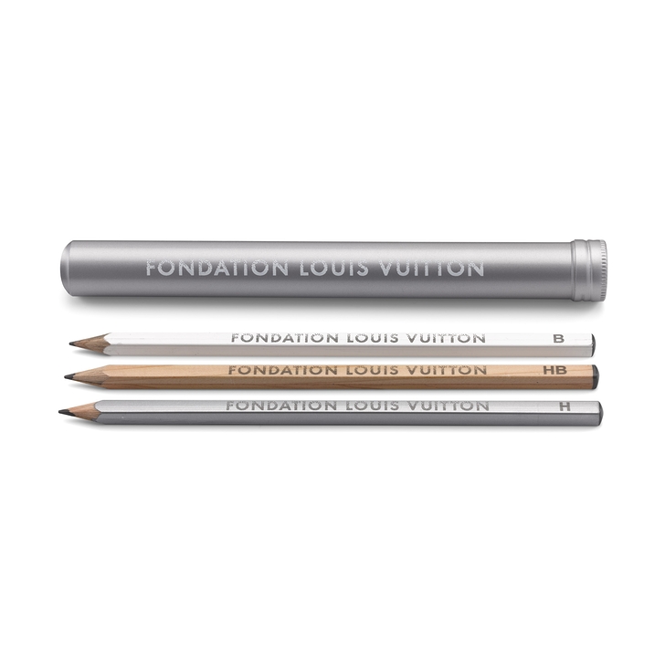 Aluminum Pencil Case - 3 pencils