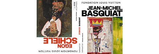 Jean-Michel Basquiat/Egon Schiele. L'Album - Édition bilingue (Français/Anglais)
