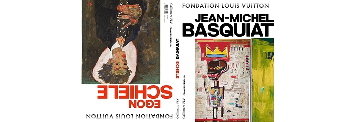 Jean-Michel Basquiat/Egon Schiele. L'Album - Édition bilingue (Français/Anglais)