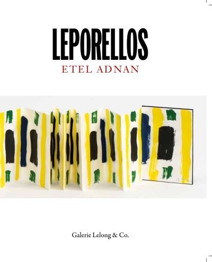 Leporellos par Etel Adnan