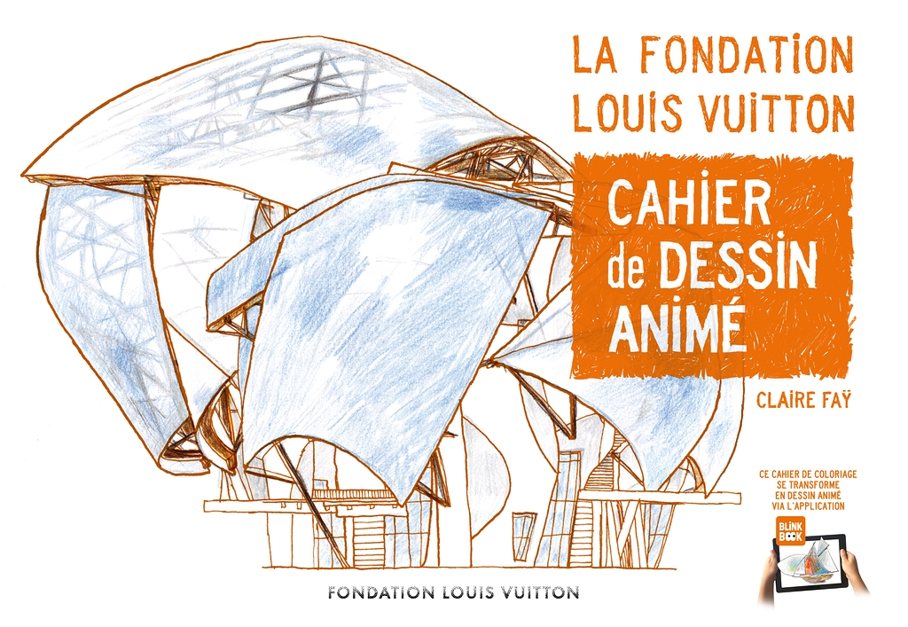 Cahier de Dessin Animé - La Fondation Louis Vuitton · Librairie